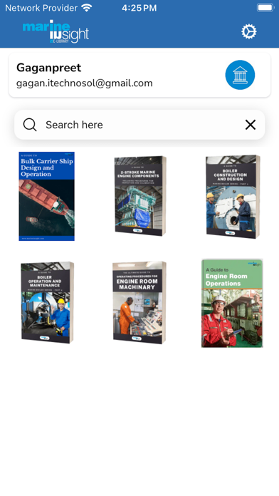 Marine Insight e-Library Screenshot