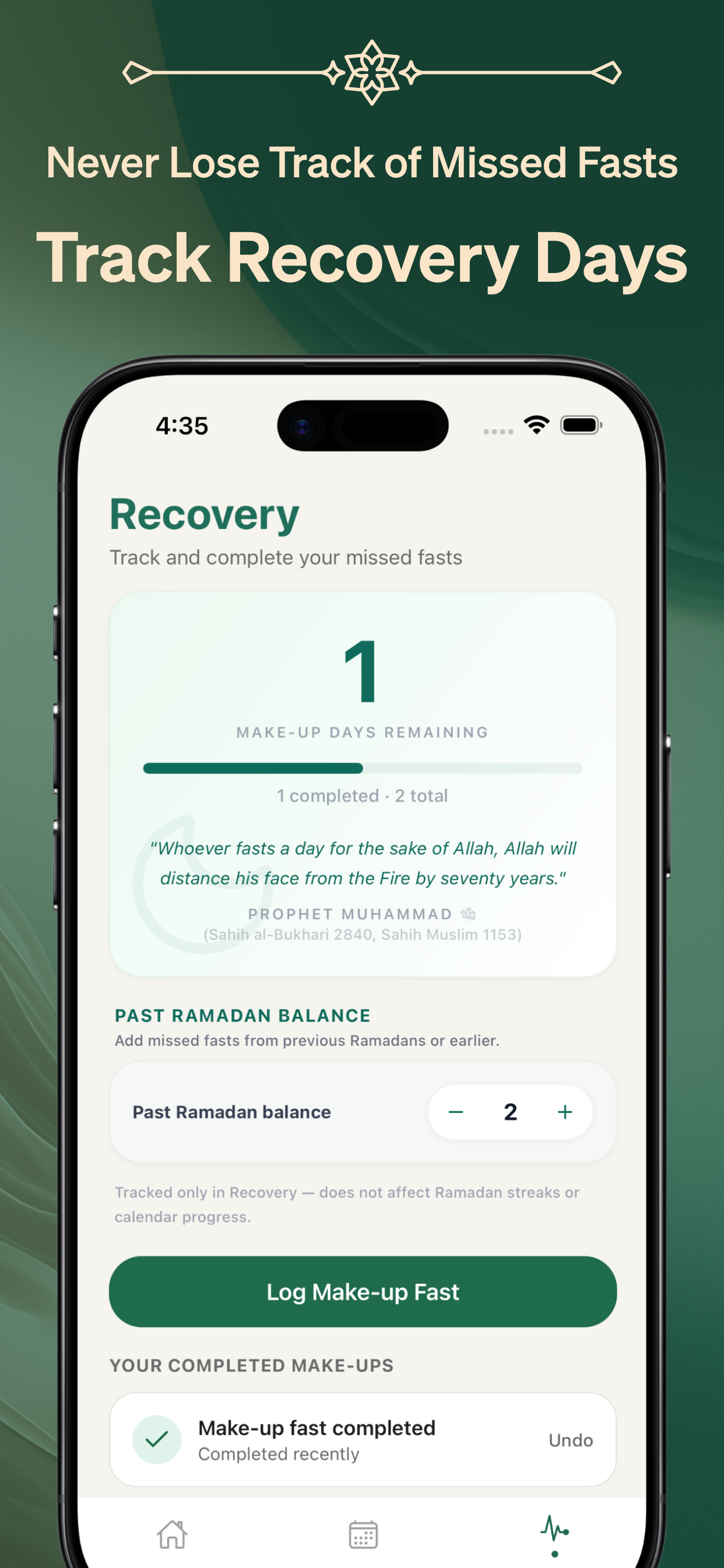 Thabit: Ramadan Fast Tracker
