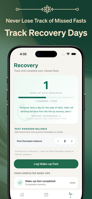 Thabit: Ramadan Fast Tracker Screenshot 7 of 7