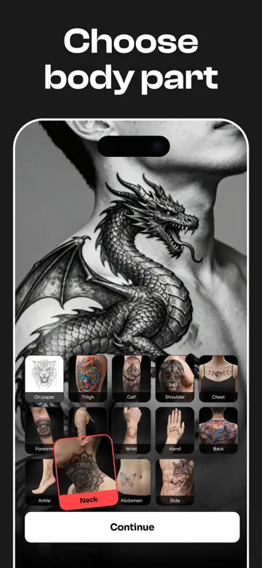 AI Tattoo Generator・Tattooist screenshot 6 of 9
