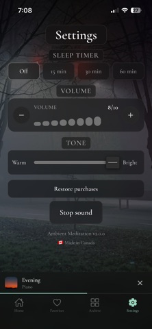 Ambient Meditation Screenshot 6 of 6