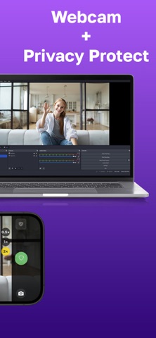 SenCam: WebCam for PC and OBS iPhone screenshot