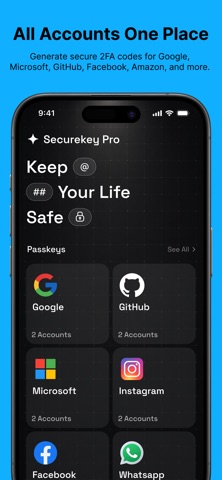 Authenticator App 2FA Auth Screenshot 1 of 9