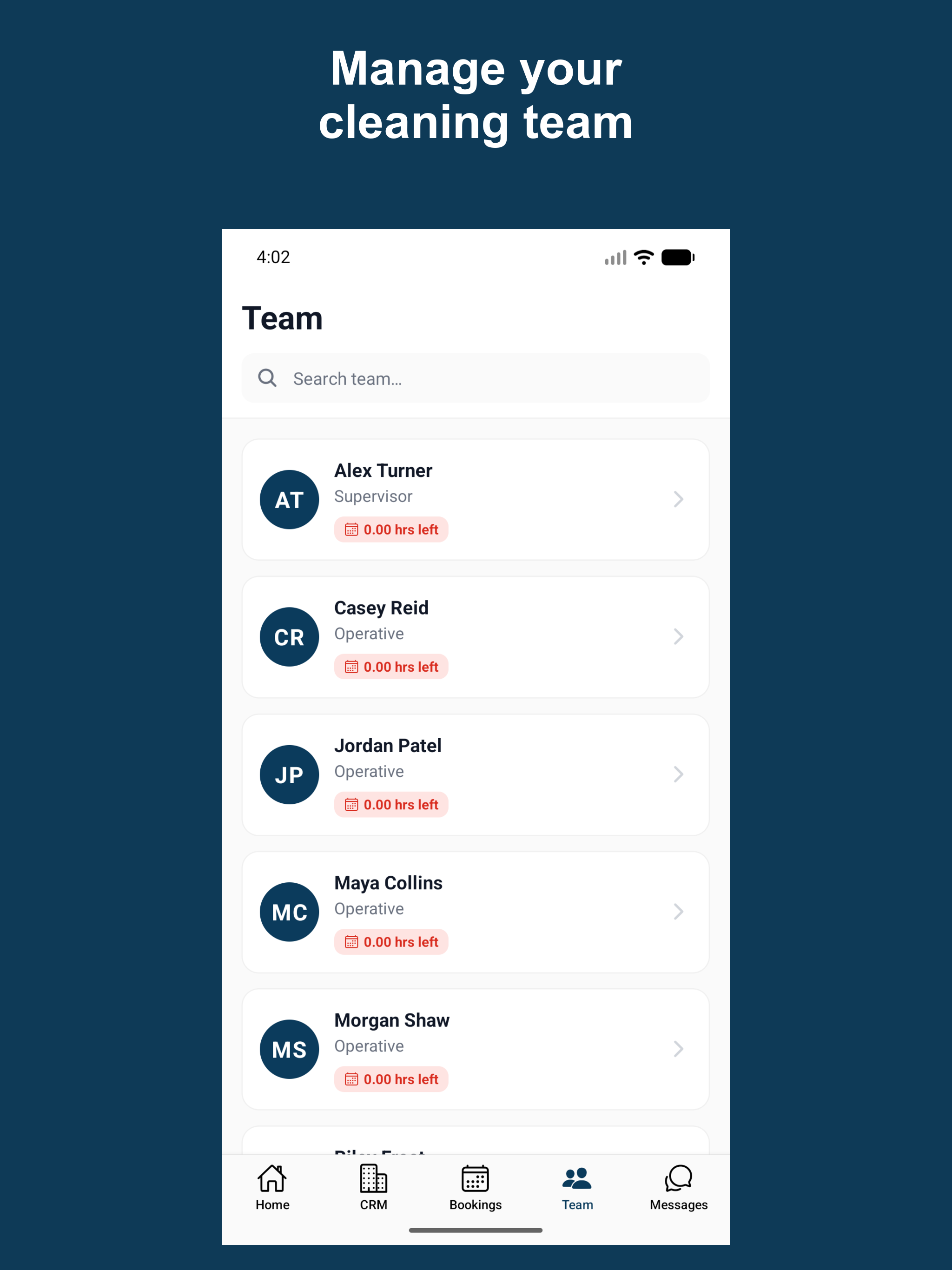 Xota: Cleaning Company App screenshot 11