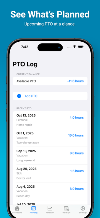 TimeOffHub Screenshot 5 of 5