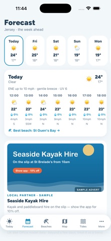 Jersey Beach App iPhone screenshot 5