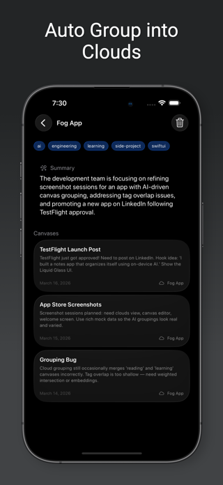 Fog - Private AI Notes Screenshot 3 of 5