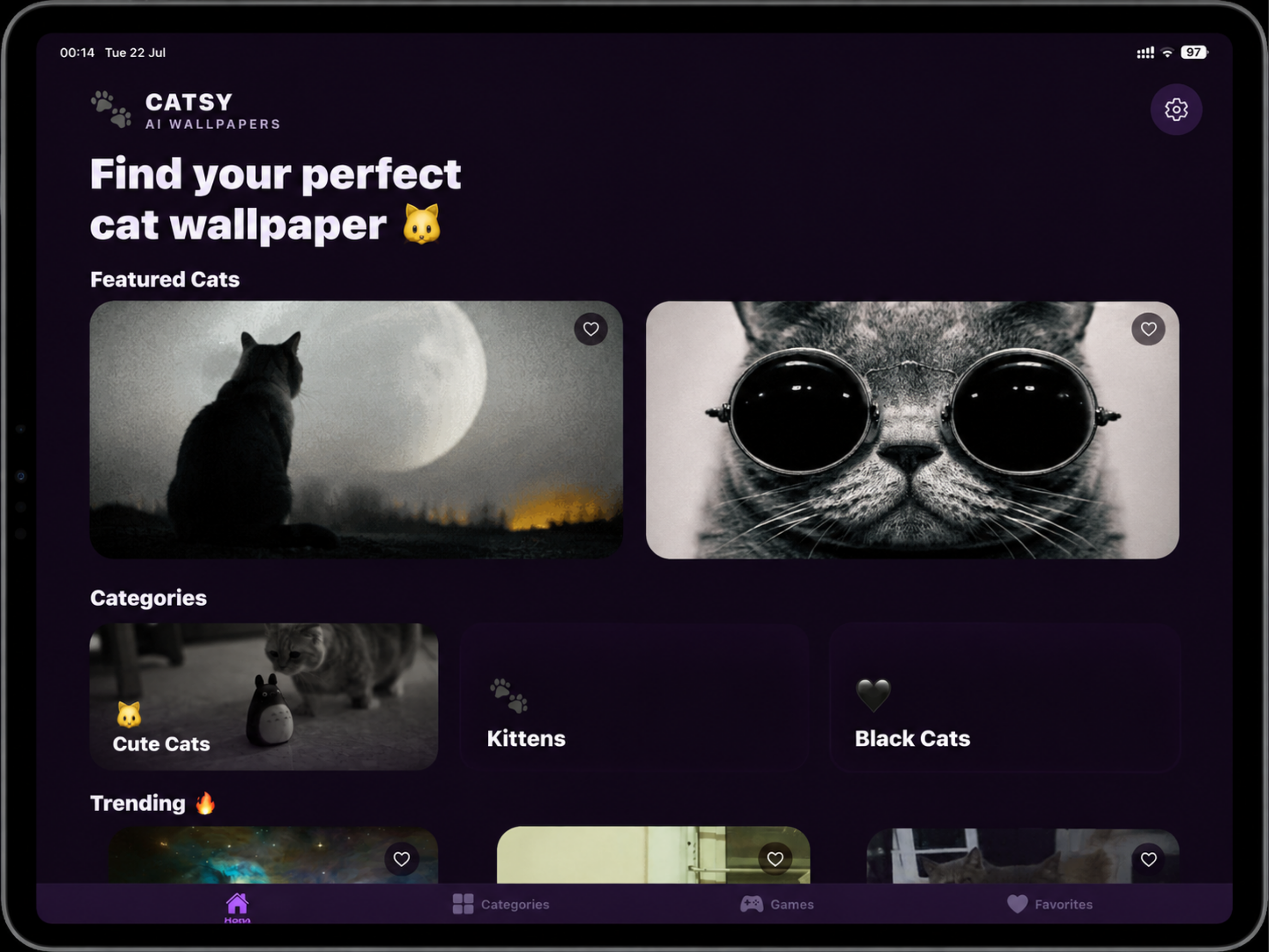 Catsy: AI Cat Wallpapers screenshot 7