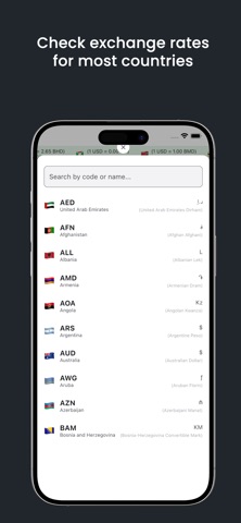 多货币转换器 screenshot