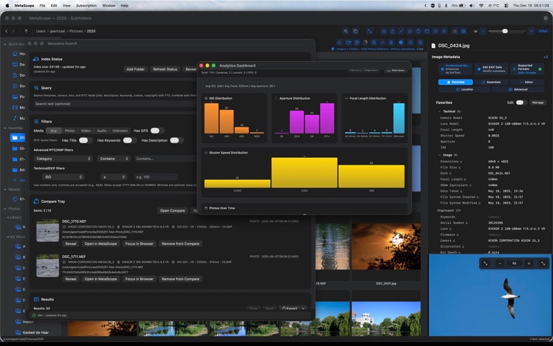 MetaScope app screenshot