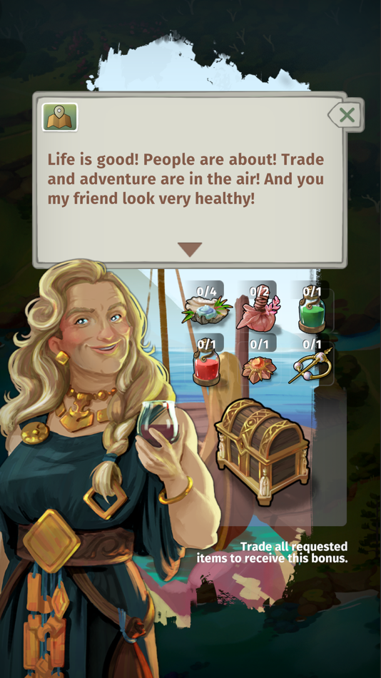 #4. Treegaze Cove: Match & Craft (iOS) 由: Dean Longmore