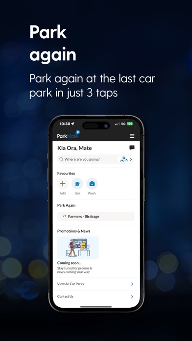 ParkMate (NZ) Screenshot