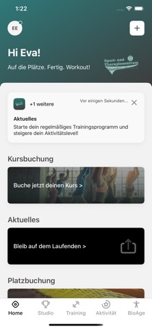 Sportundtherapiezentrum screenshot