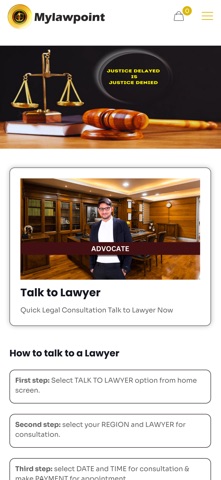 My Law Point - Legal Advice screenshot