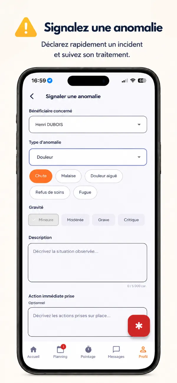 Screenshot #2 pour Alma - Aide à domicile