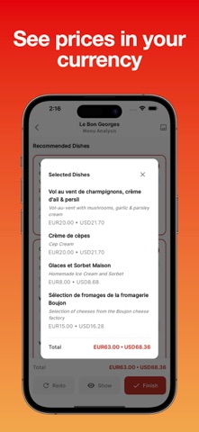 BestDish AI Personal Dish Pick screenshot