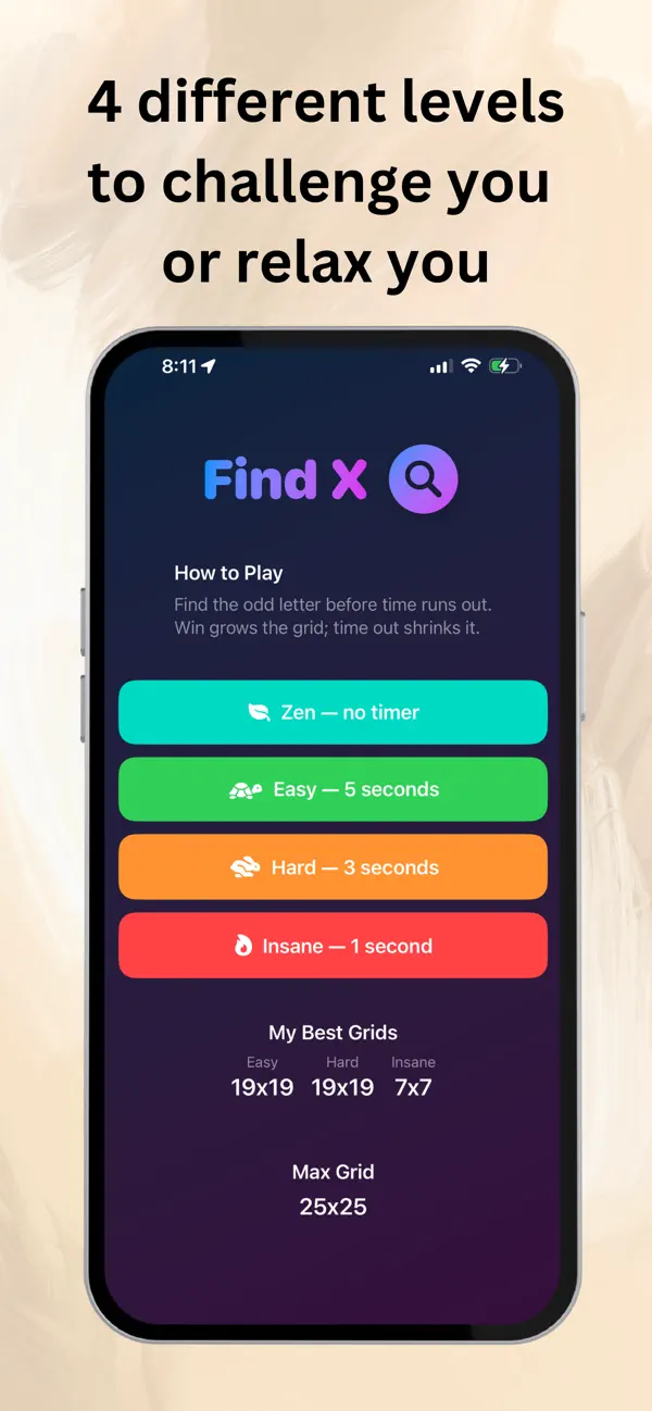 Screenshot #1 pour Find X - Find the odd one