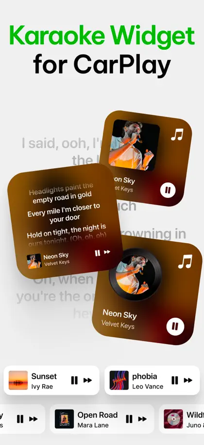 CARFACE Car Widgets & Lyrics ekran görüntüsü 6 / 6