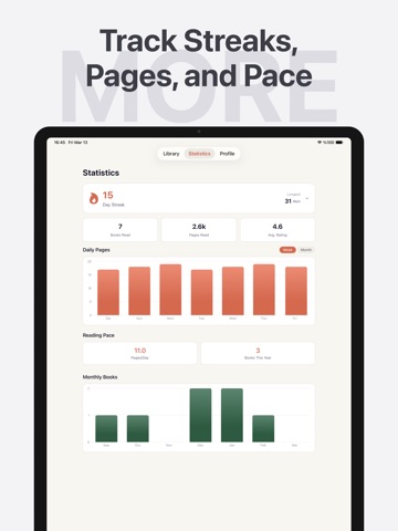 PageWise — Book Tracker & TBR ipad screenshot 4