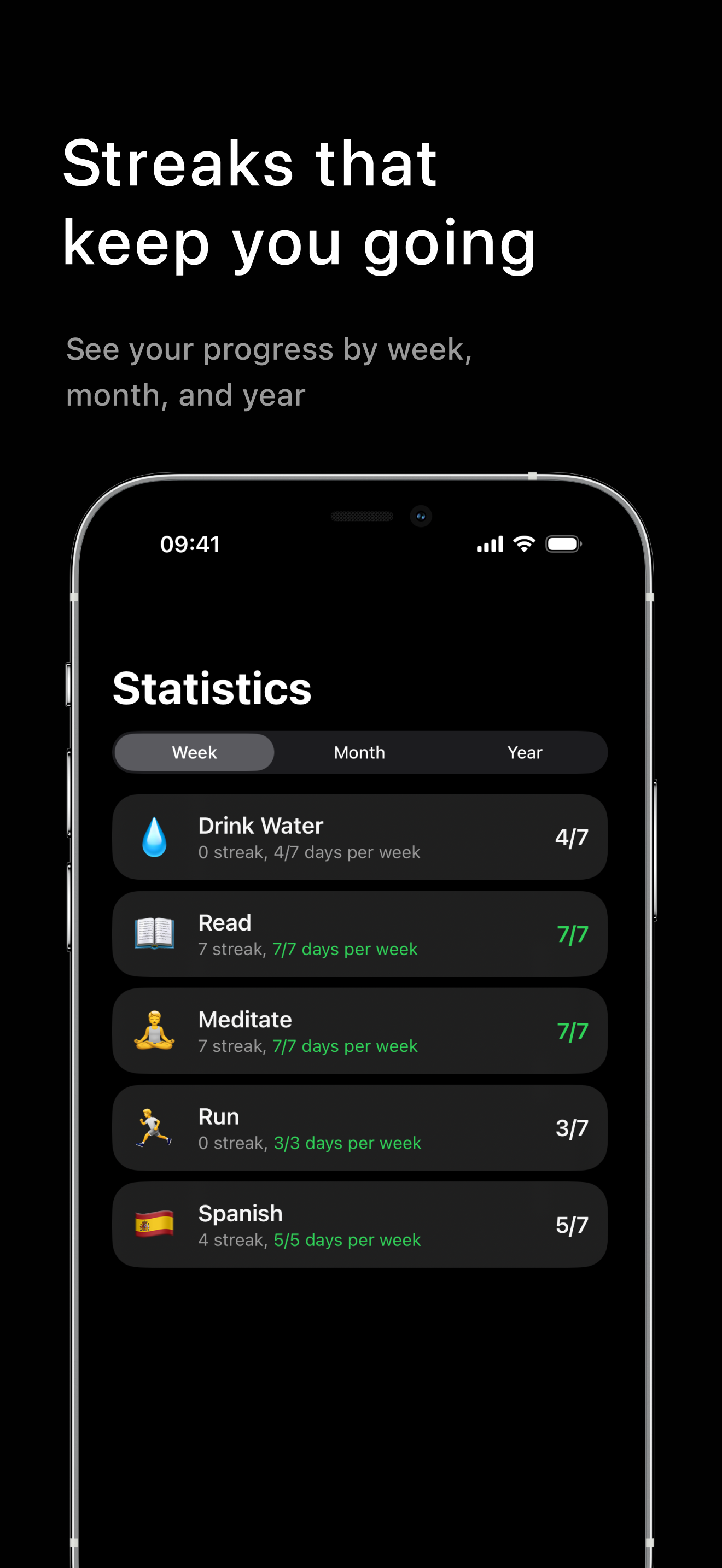 Deylik: Daily Habit Tracker screenshot 4