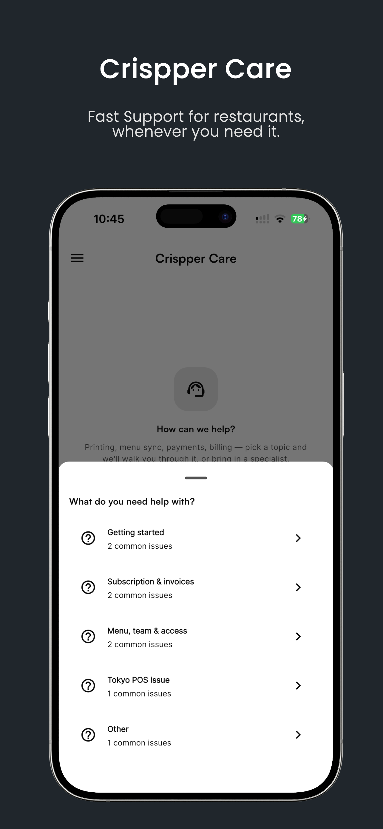 Crispper Console screenshot 4