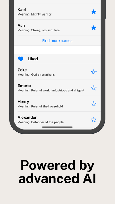 Tiny Names: Find a baby name Screenshot