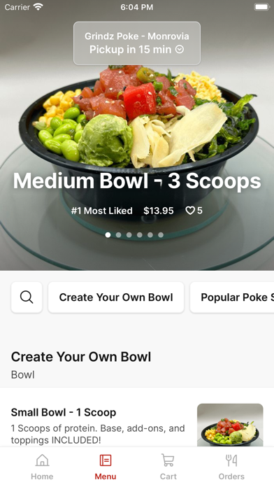 Grindz Aloha Infused Poke Screenshot
