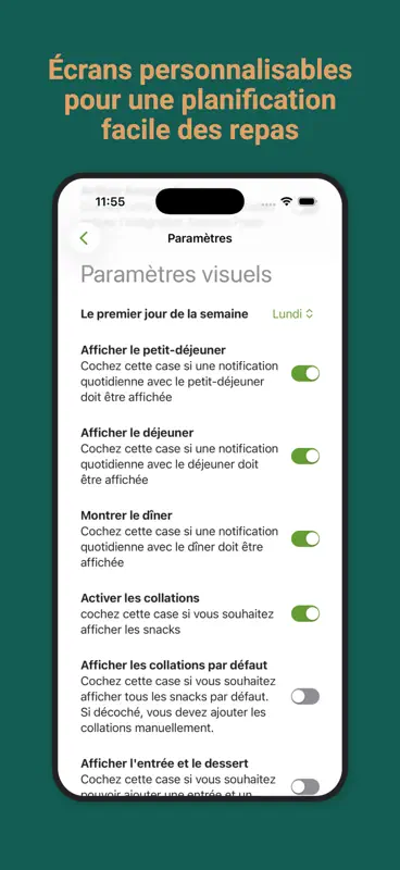 Menu de la Semaine screenshot 5 of 7