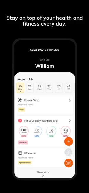 Alex Davis Fitness screenshot 2