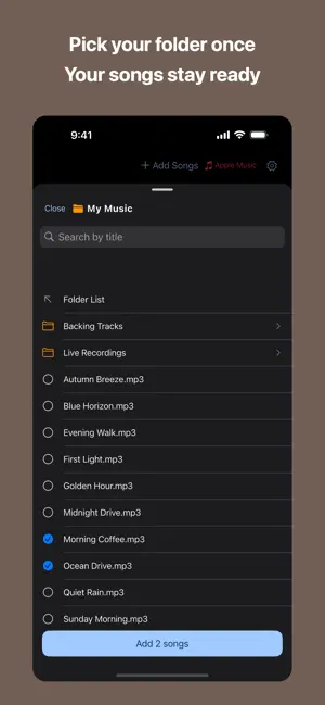 Easy MP3 Player: Your Music screenshot 2