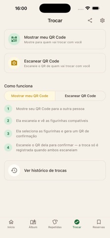 Troca Figurinhas QR Code screenshot