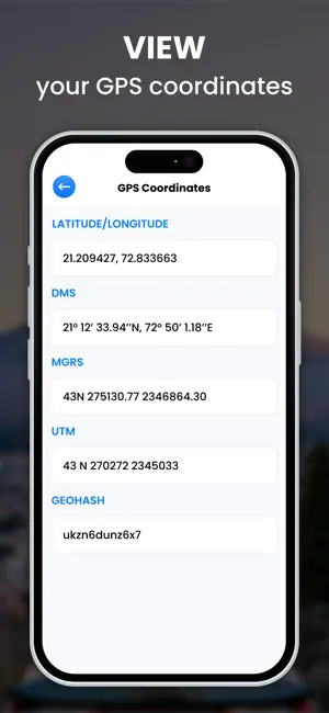 GPS Map Coordinates Locations iPhone screenshot 5