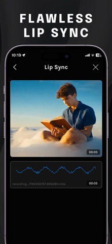 MoonAI - AI Video Generator iPhone screenshot
