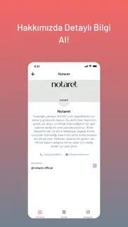 notaret app iphone resimleri 2