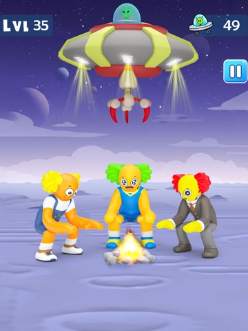 Goofy Grabbers - Silly Martian iPad screenshot