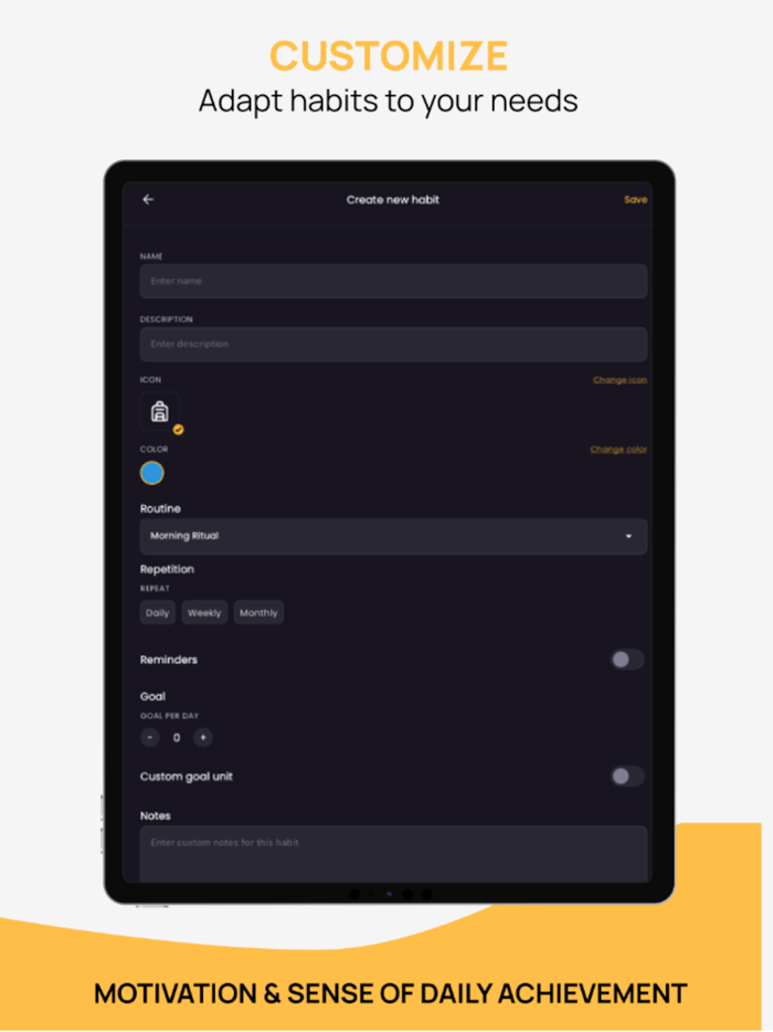 Habit Tracker - iUhabit