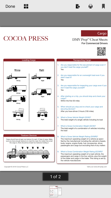 Maryland CDL Test Prep Screenshot