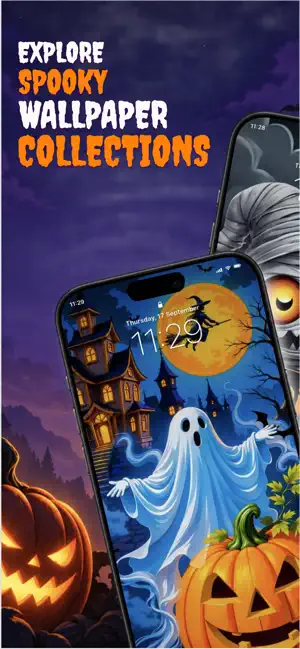 Happy Halloween Wallpaper 4K screenshot 2