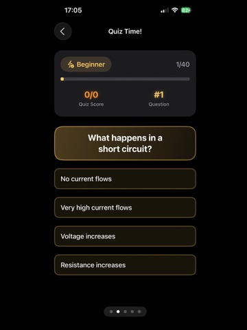 ElectriQuiz iPad screenshot