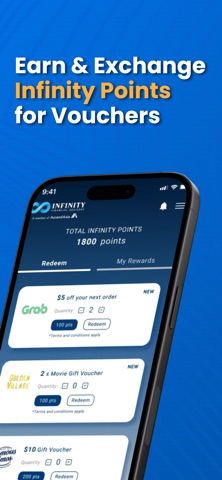 Infinity i-NITIATE®-Client App screenshot