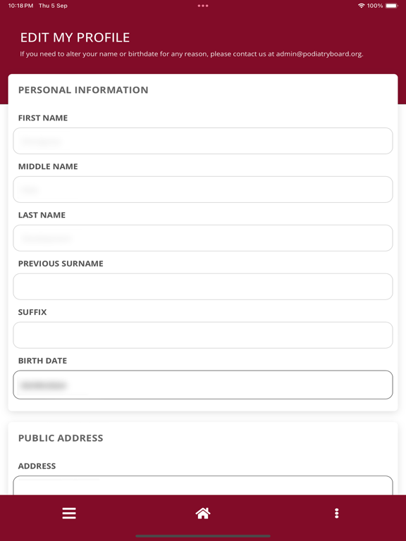 Screenshot #5 pour ABPM Mobile