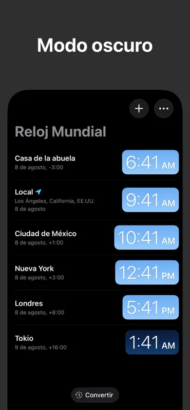 Reloj Mundial Widgets screenshot 10 of 10