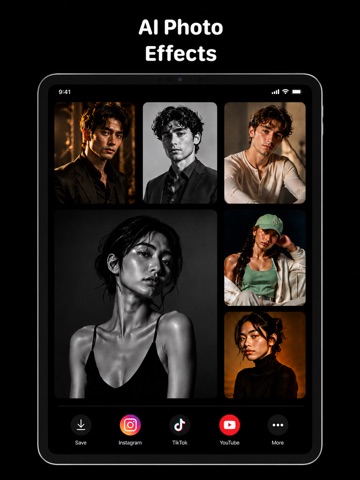 AI Video Generator: Cineva iPad screenshot