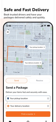 TATD logistics screenshot