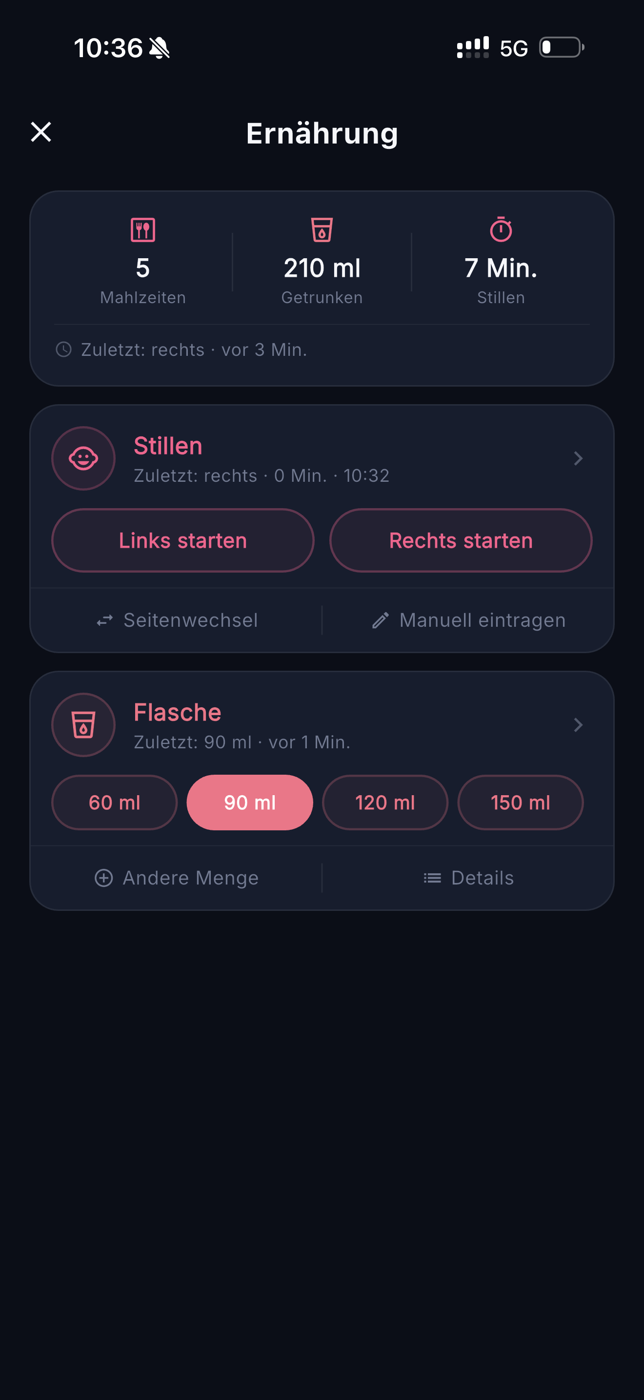 Luumi: Baby Tracker & Schlaf screenshot 3