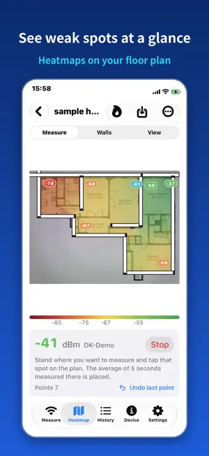 DK WiFi Survey screenshot 2