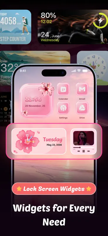 Widget Theme: Fonts & Keyboard screenshot 6 of 9