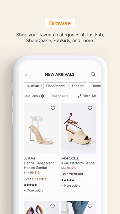 JustFab Screenshot