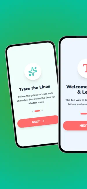 Trace Learn: Letters & Numbers screenshot 1