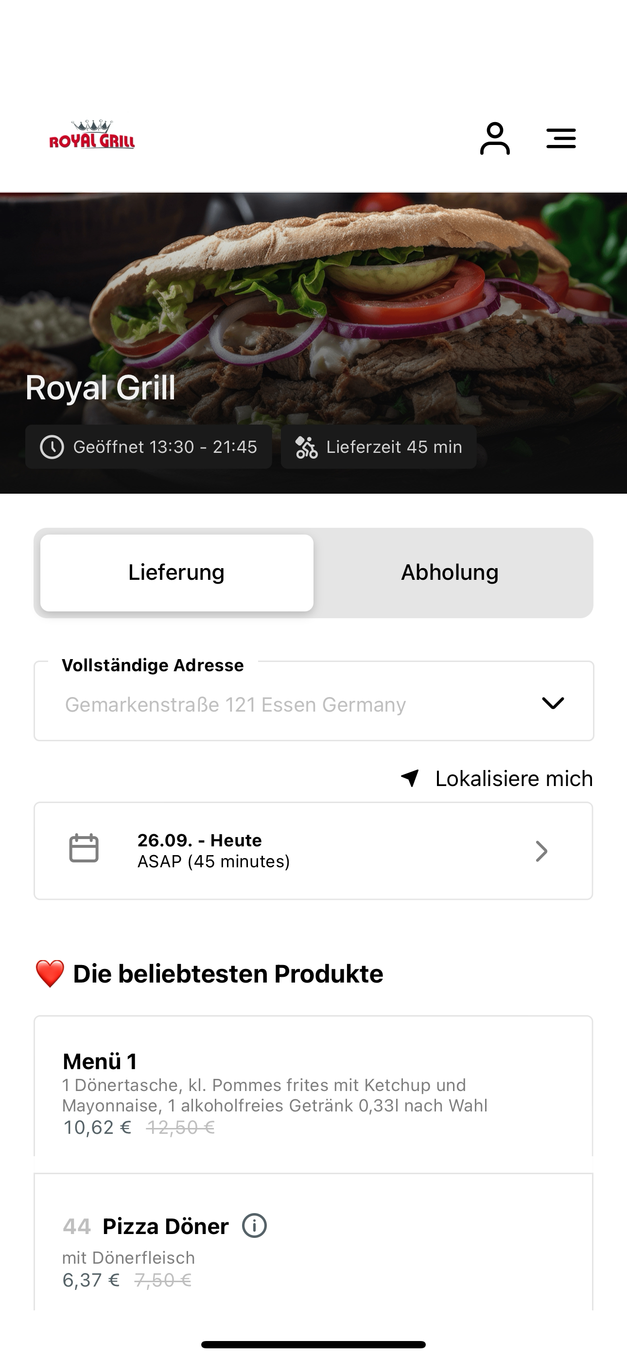 Royal Grill DE screenshot 3